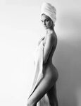 Caroline Trentini Goes Naked in Testino’s 'Towel Series' Fas